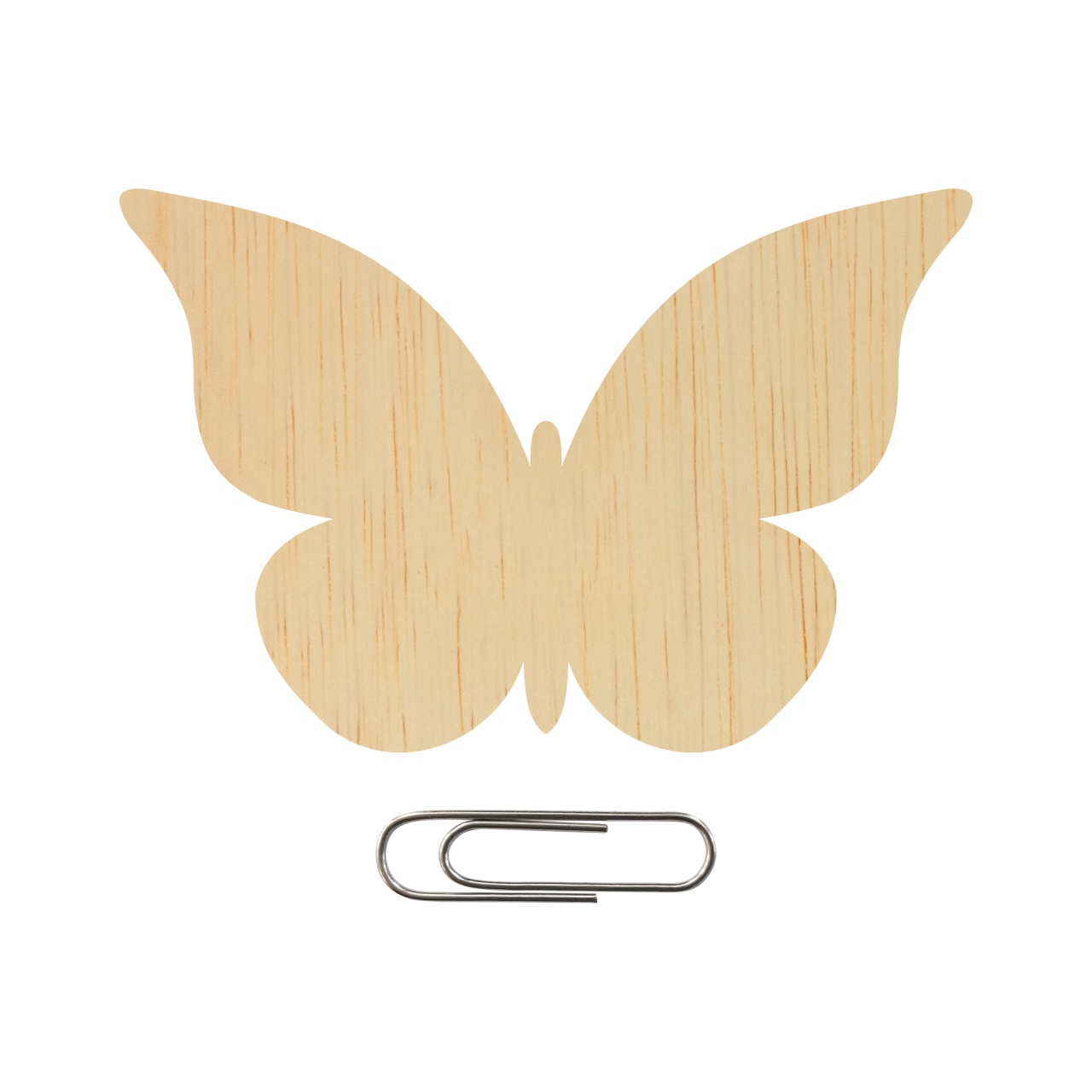 Fluture, 4×2,5 cm, placaj