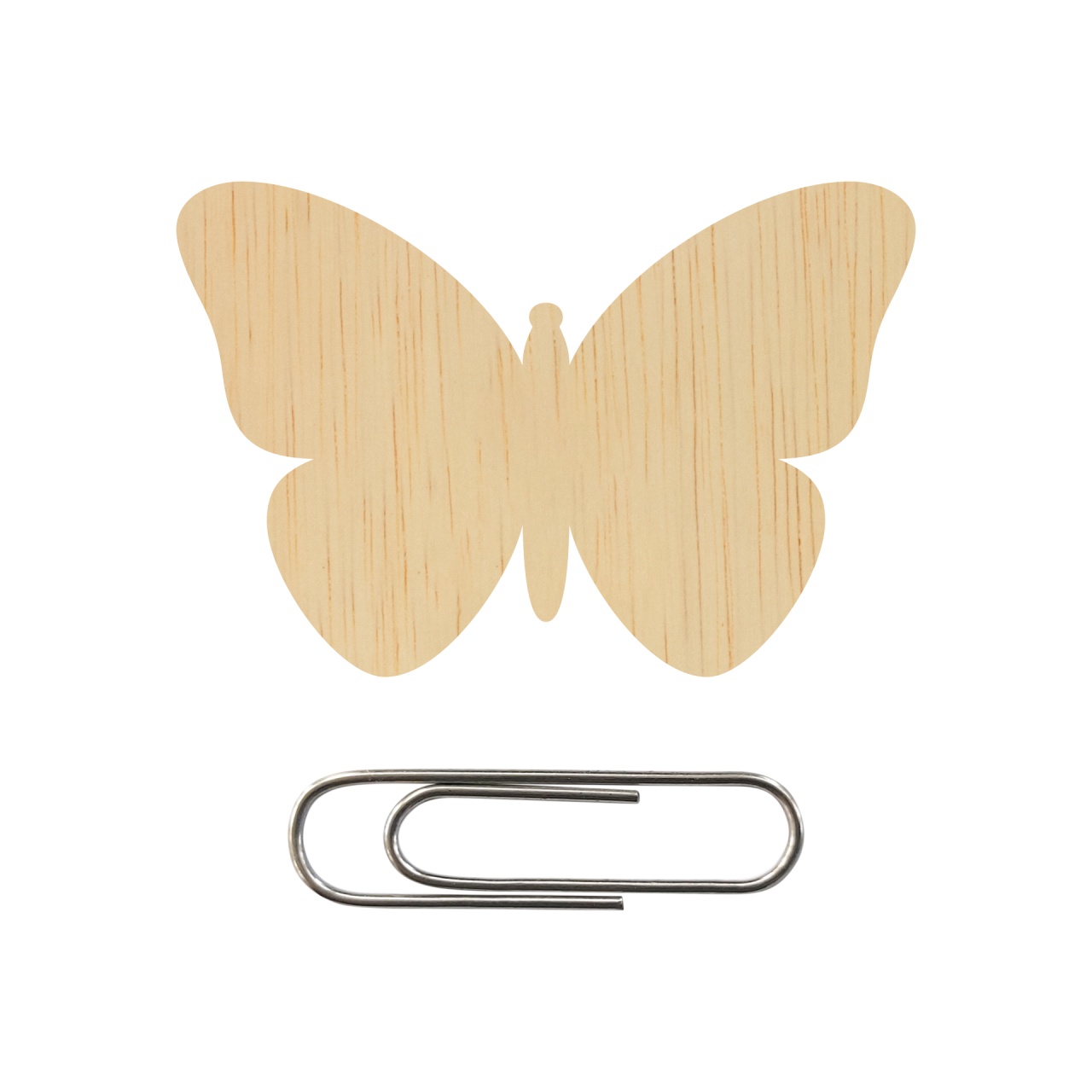 Fluture, 7×4,7 cm, placaj