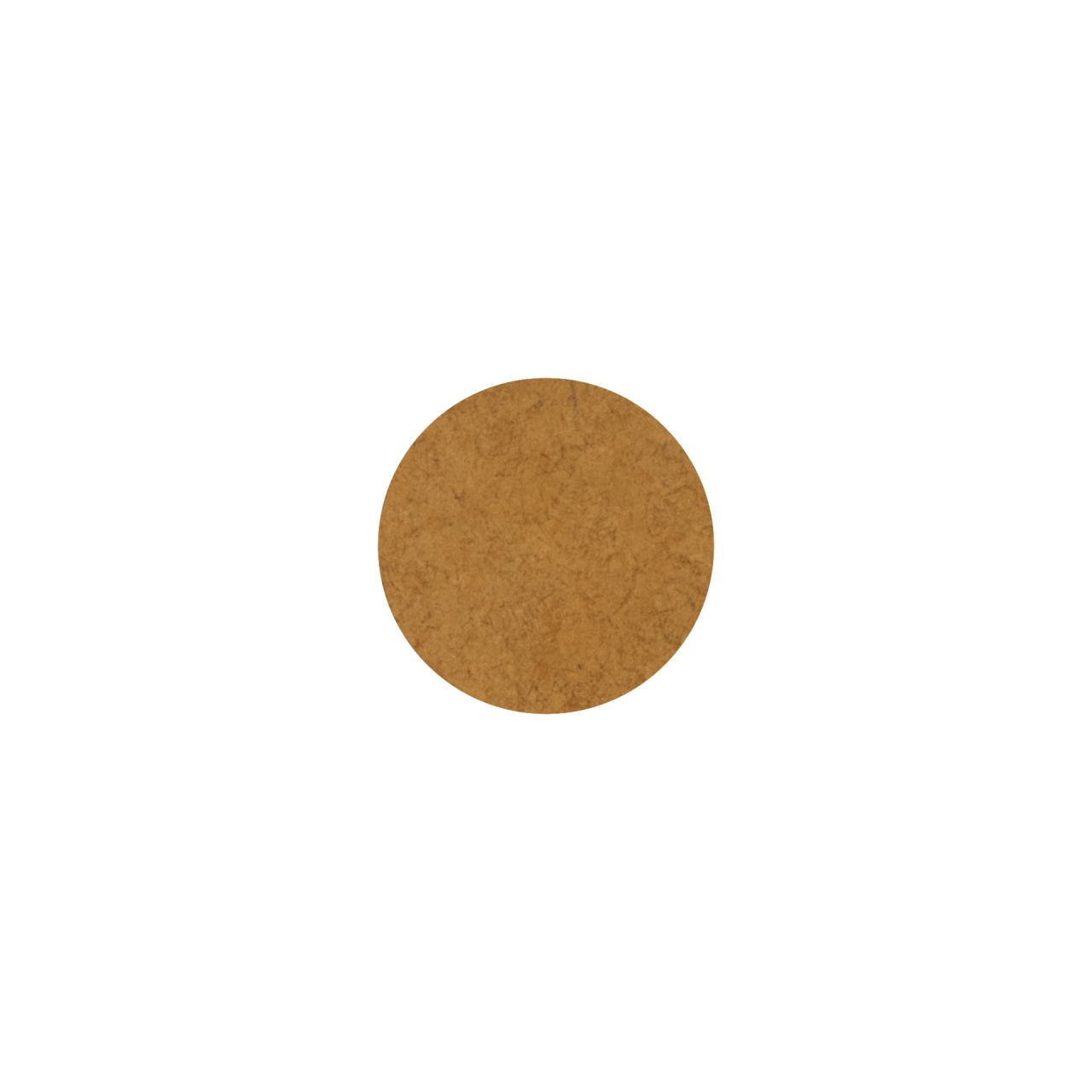 Bază semicerc 2,5×5 cm, HDF