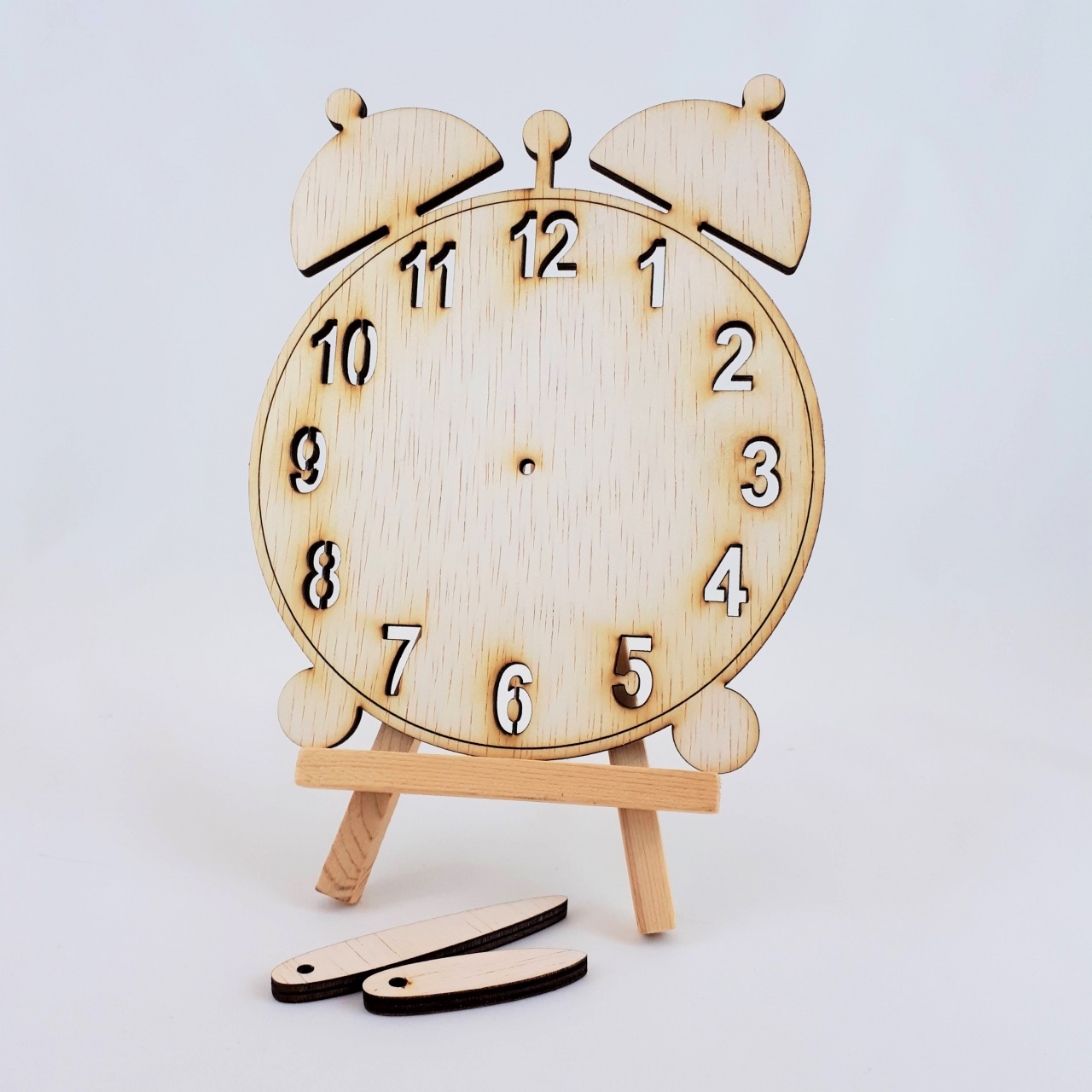 Text decupat, 3 cm, MDF alb