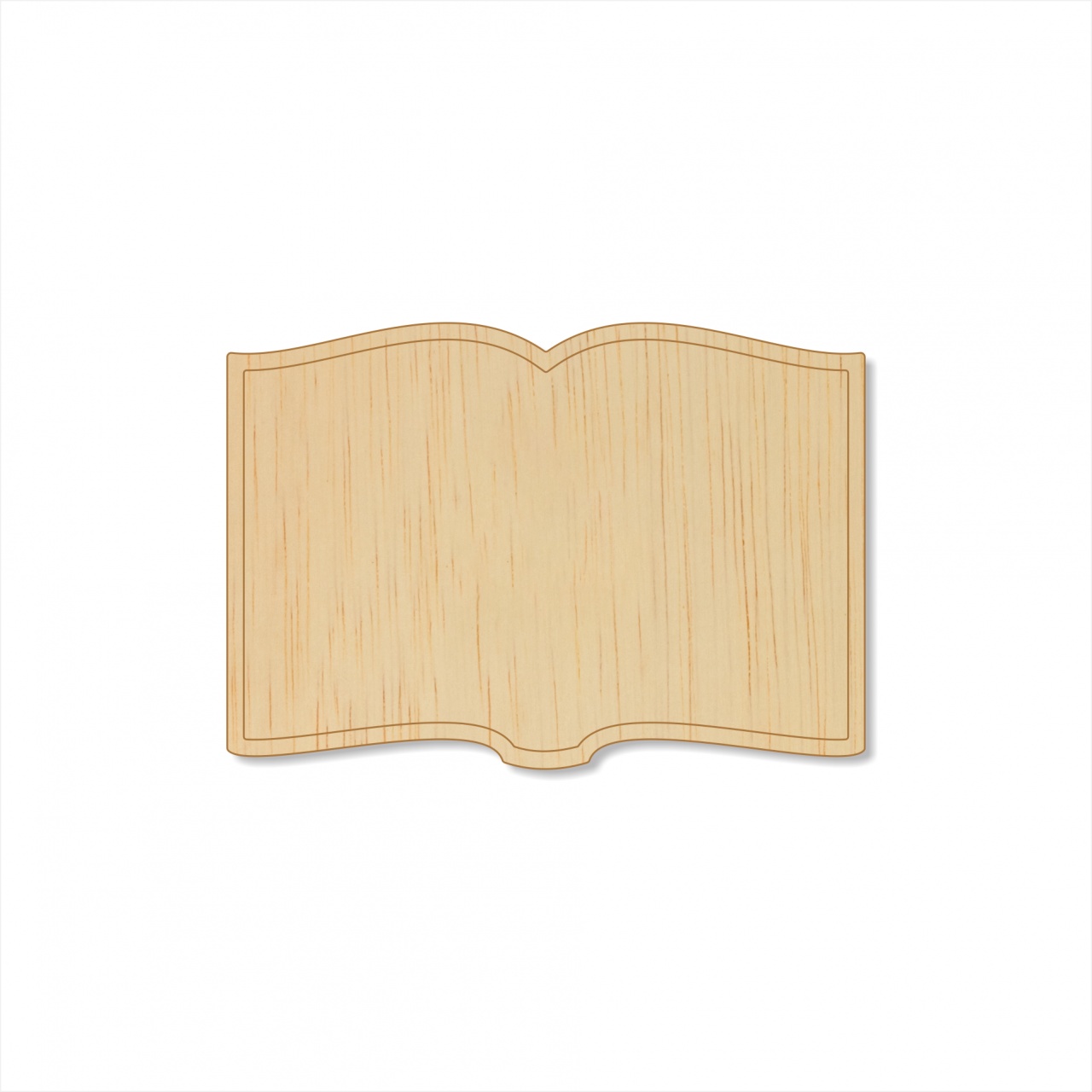 Carte deschisă 5×7 cm, HDF