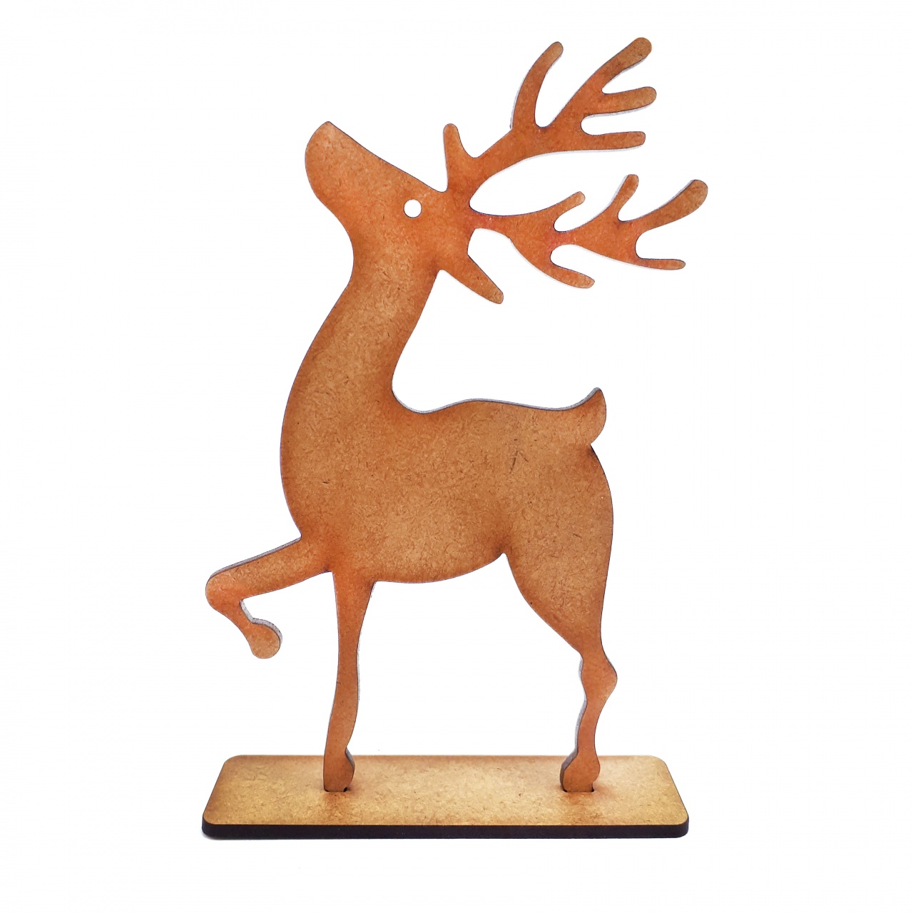 Vulpe, 8×7,2 cm, MDF alb