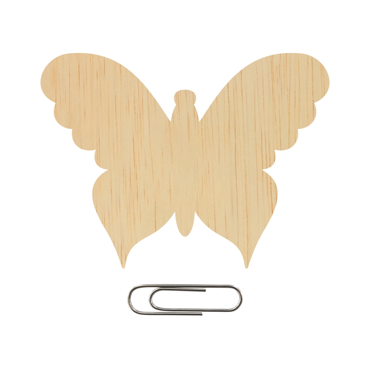 Fluture, 4×2,7 cm, placaj