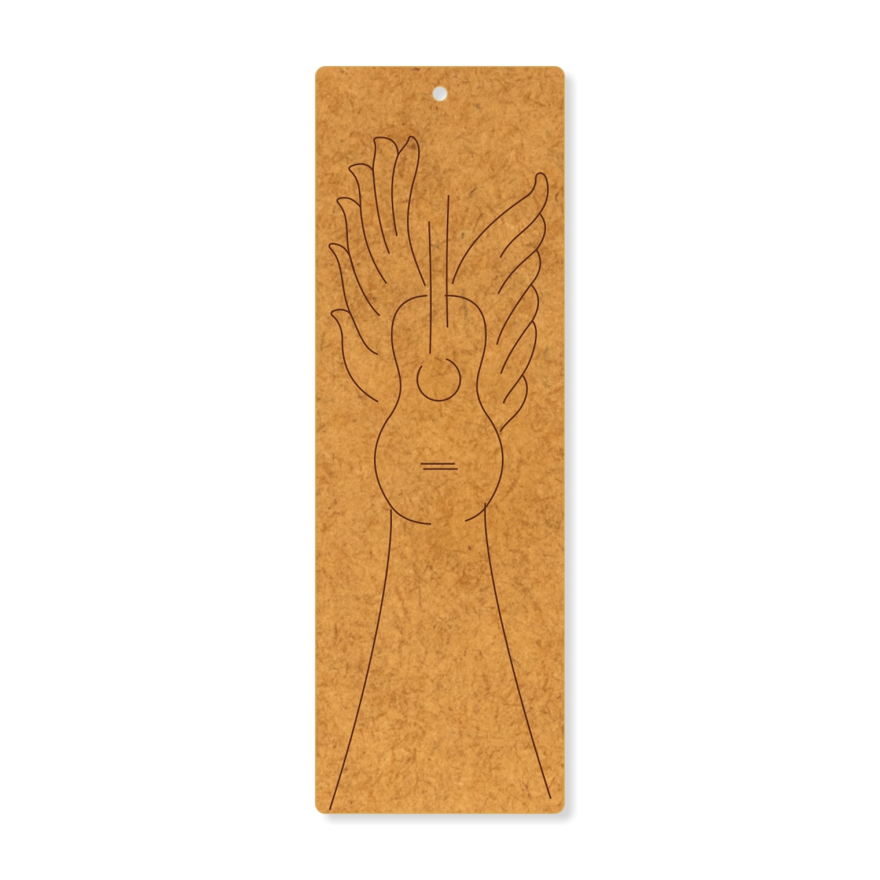 Semn de carte Dati, placaj, 5×15 cm