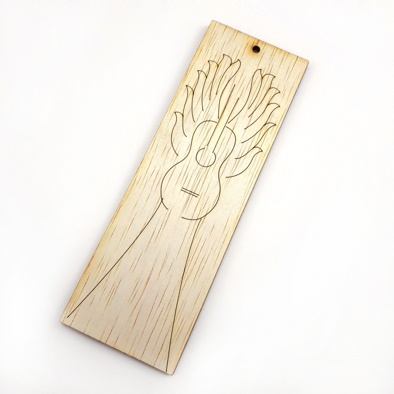 Semn de carte dreptunghi, HDF, 5×15 cm