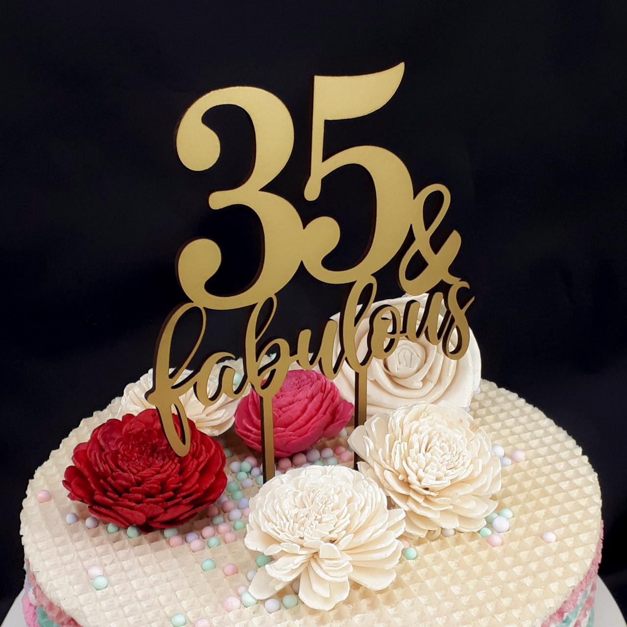 Topper Bride to Be, 14x20 cm, HDF auriu