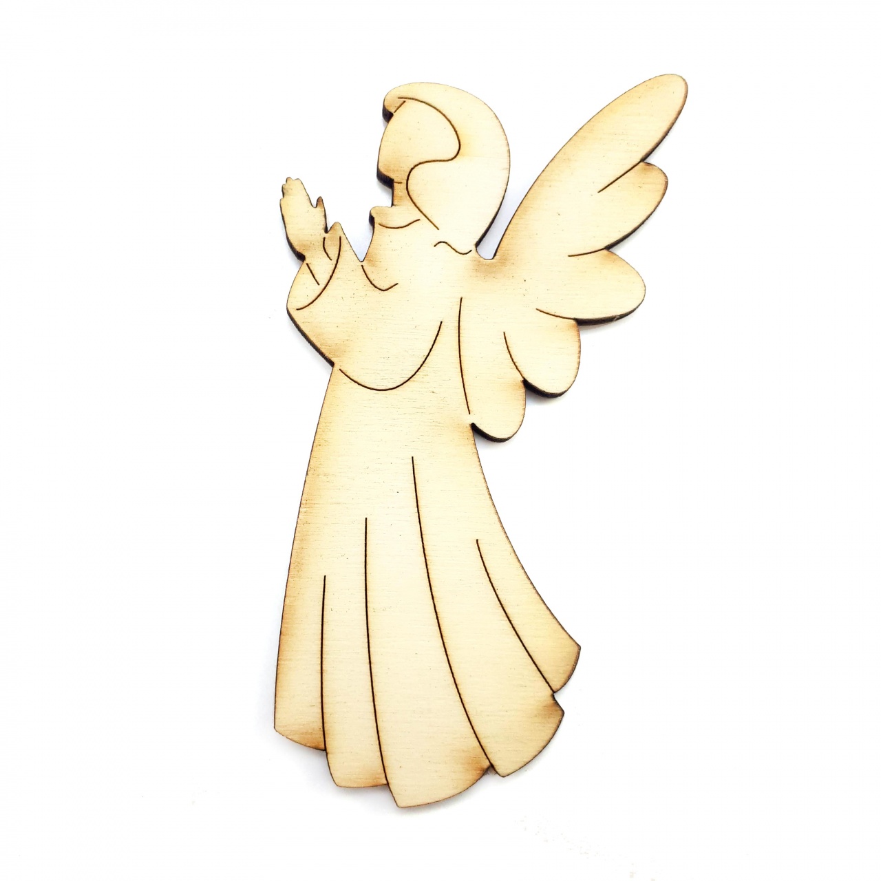 Înger Alina, 7 cm, placaj