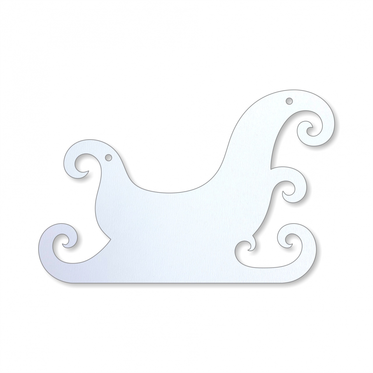 Glob decorativ, 11×5,5 cm, placaj