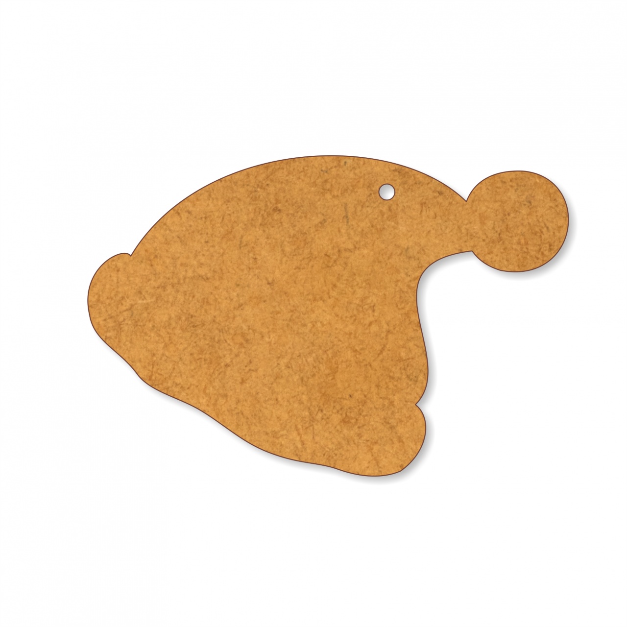 Glob, Ø6 cm, lemn HDF alb