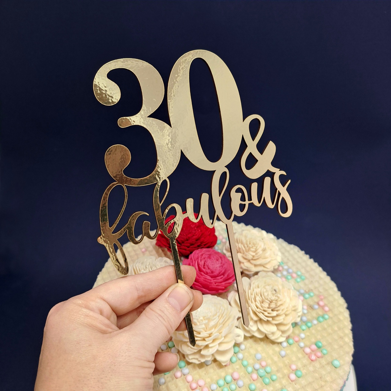 Topper Bride to Be, 14x20 cm, HDF auriu