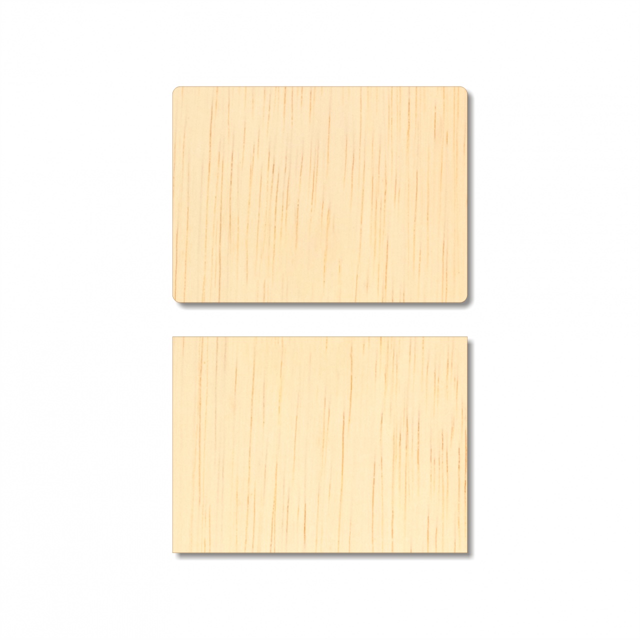 Quadrofolio, 2,5 cm, placaj