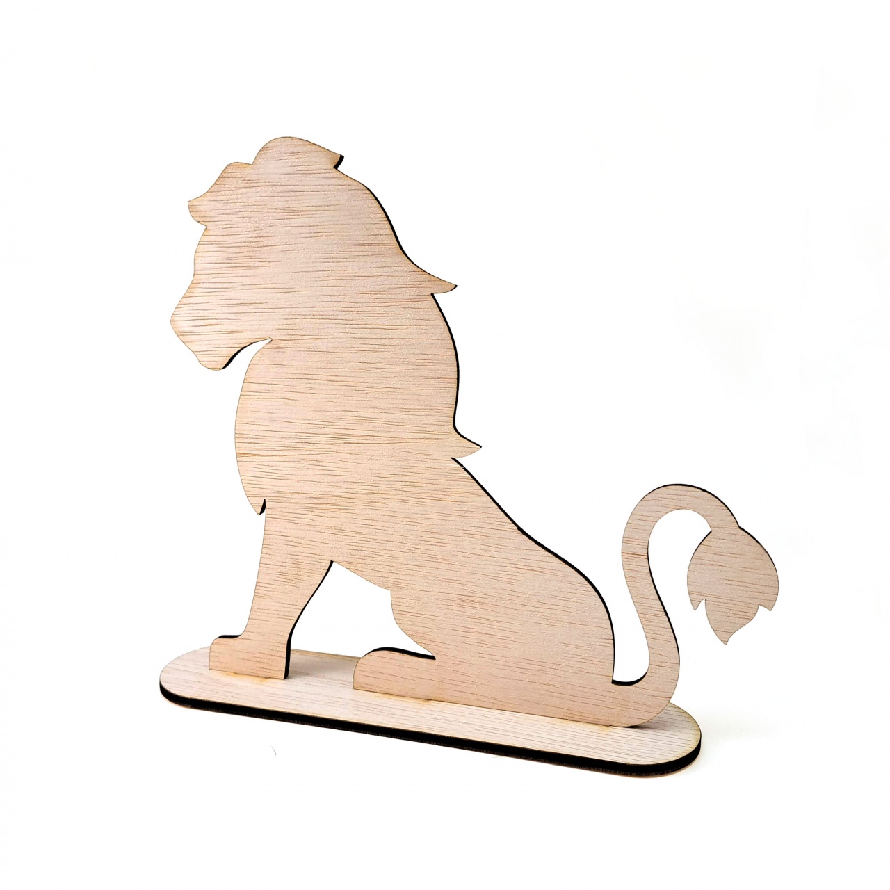 Cameleon, 10×6,7 cm, placaj lemn