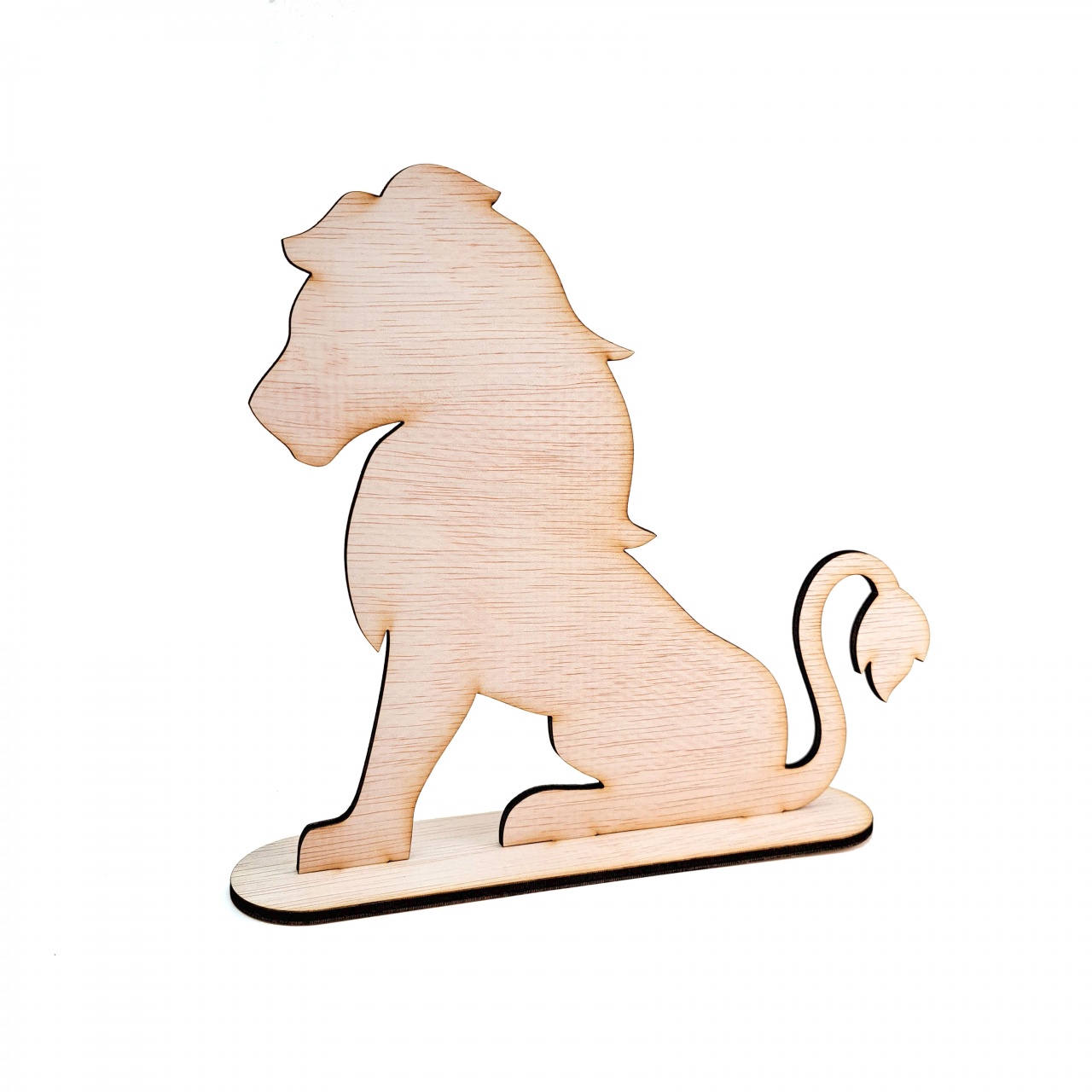 Cameleon, 10×6,7 cm, placaj lemn