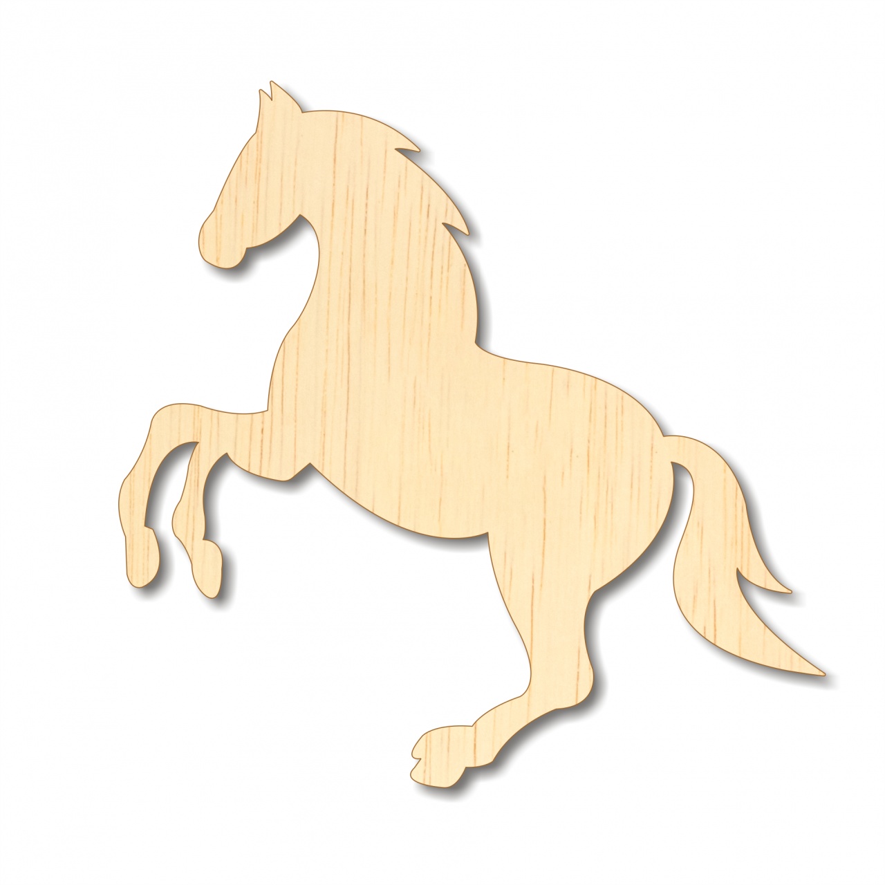Cal ridicat, 20×20 cm, placaj lemn
