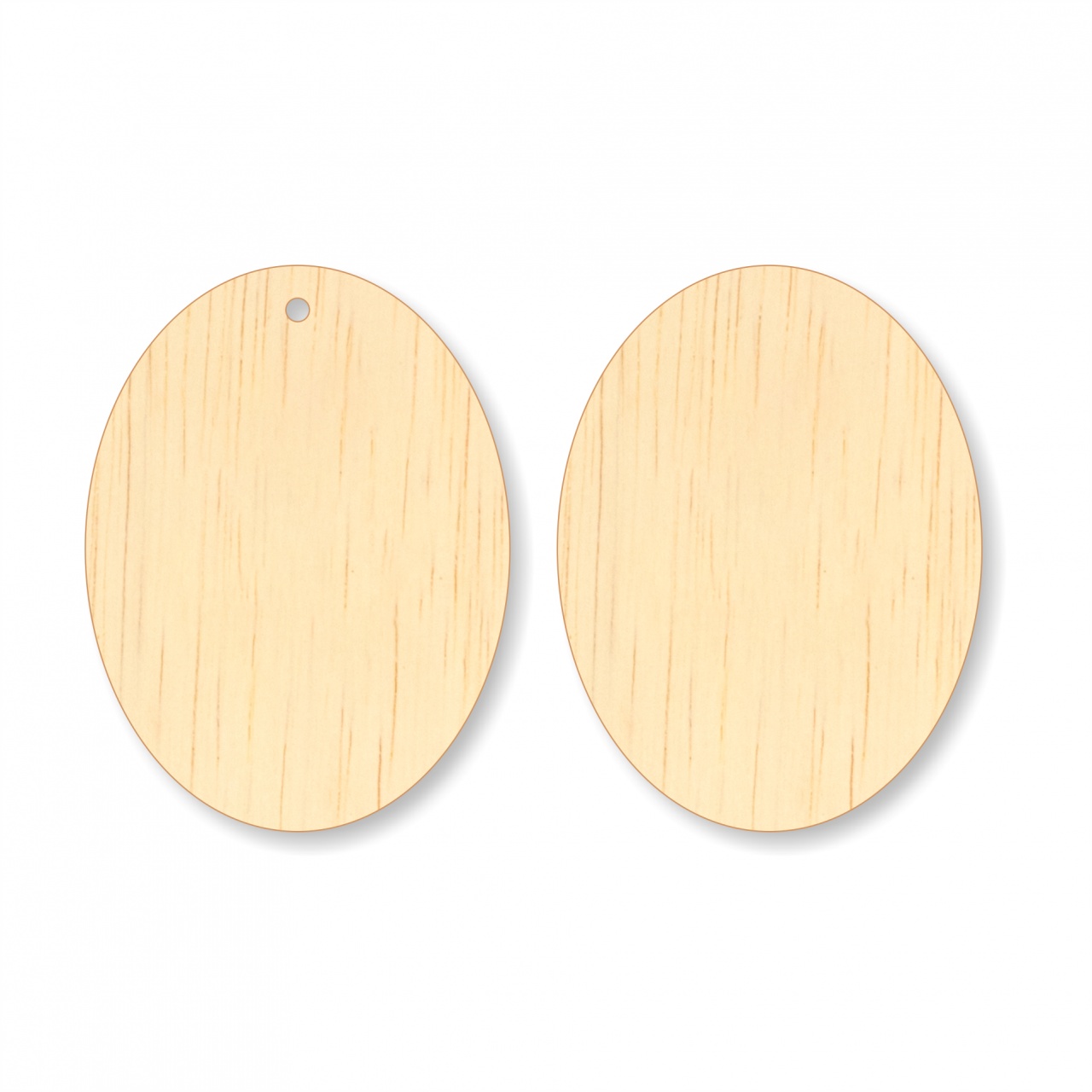 Set 4 inele Ø20-35 cm, lățime inele 2,5 cm, placaj lemn