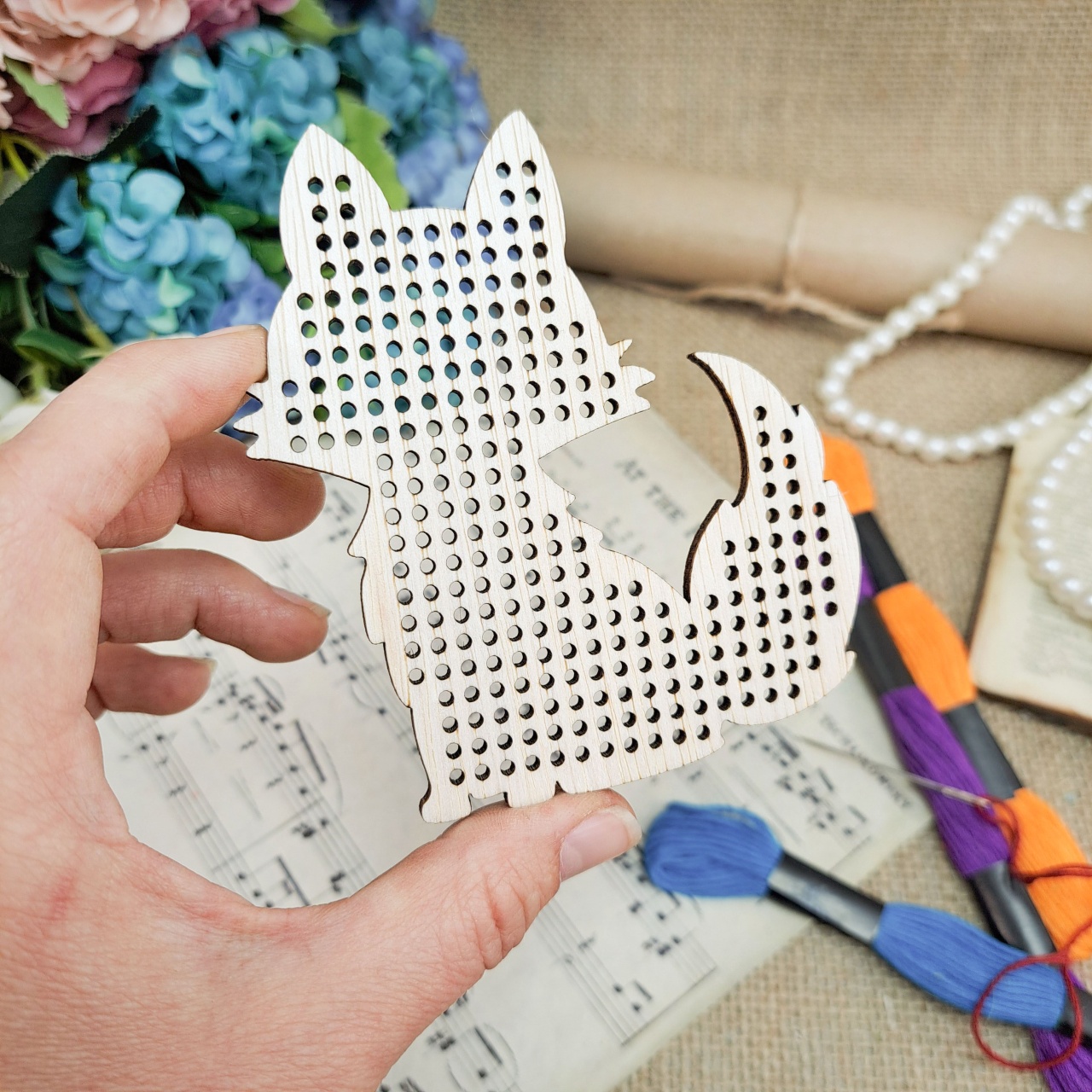 Rățușcă Like pentru colorat, 8×8 cm, placaj lemn