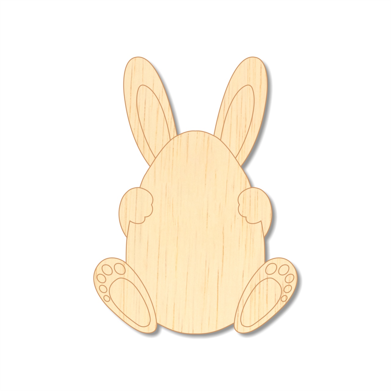 Dreptunghi colțuri drepte, 7×5 cm, placaj lemn HDF alb