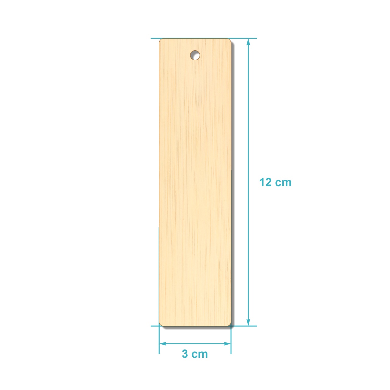 Iepuraș Elmo contur, HDF, 4 cm