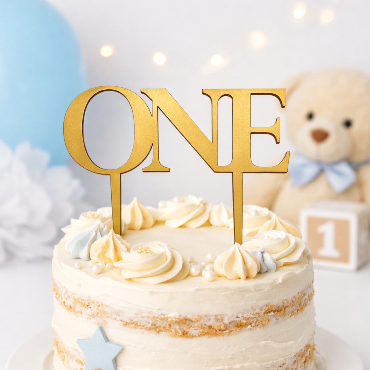 Topper One, 12 x 15 cm, HDF alb