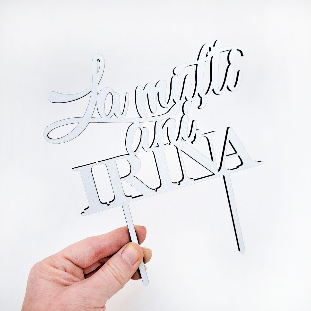 Topper One, HDF auriu, 12x15 cm