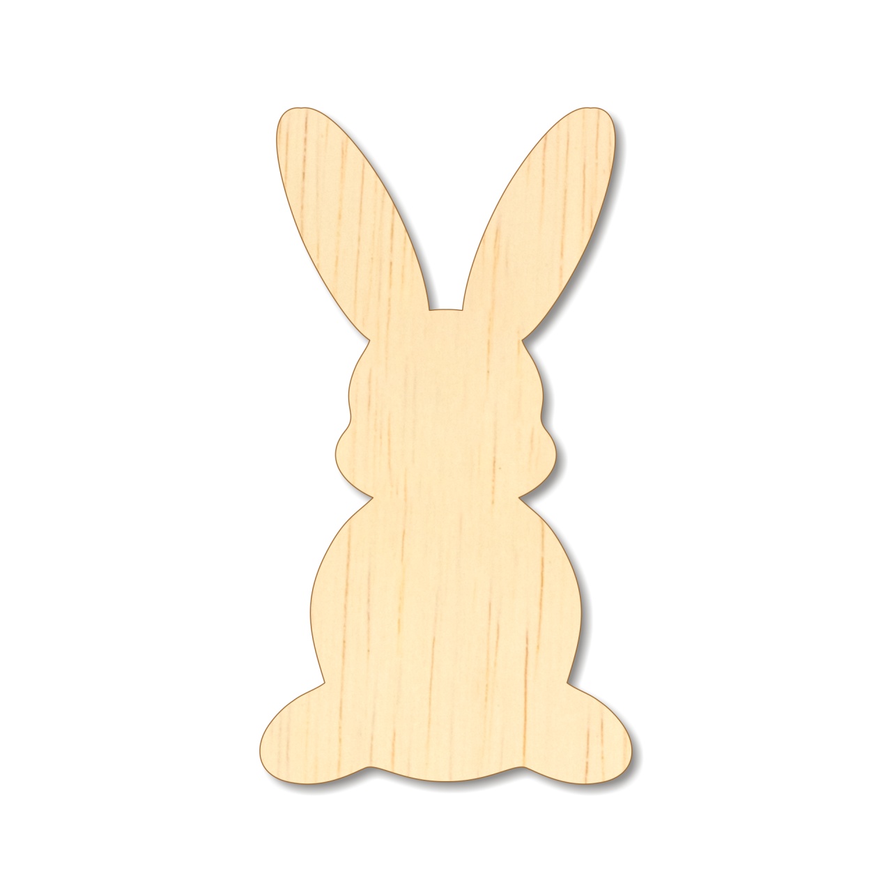 Iepuraș Hopp, 3×6 cm, placaj