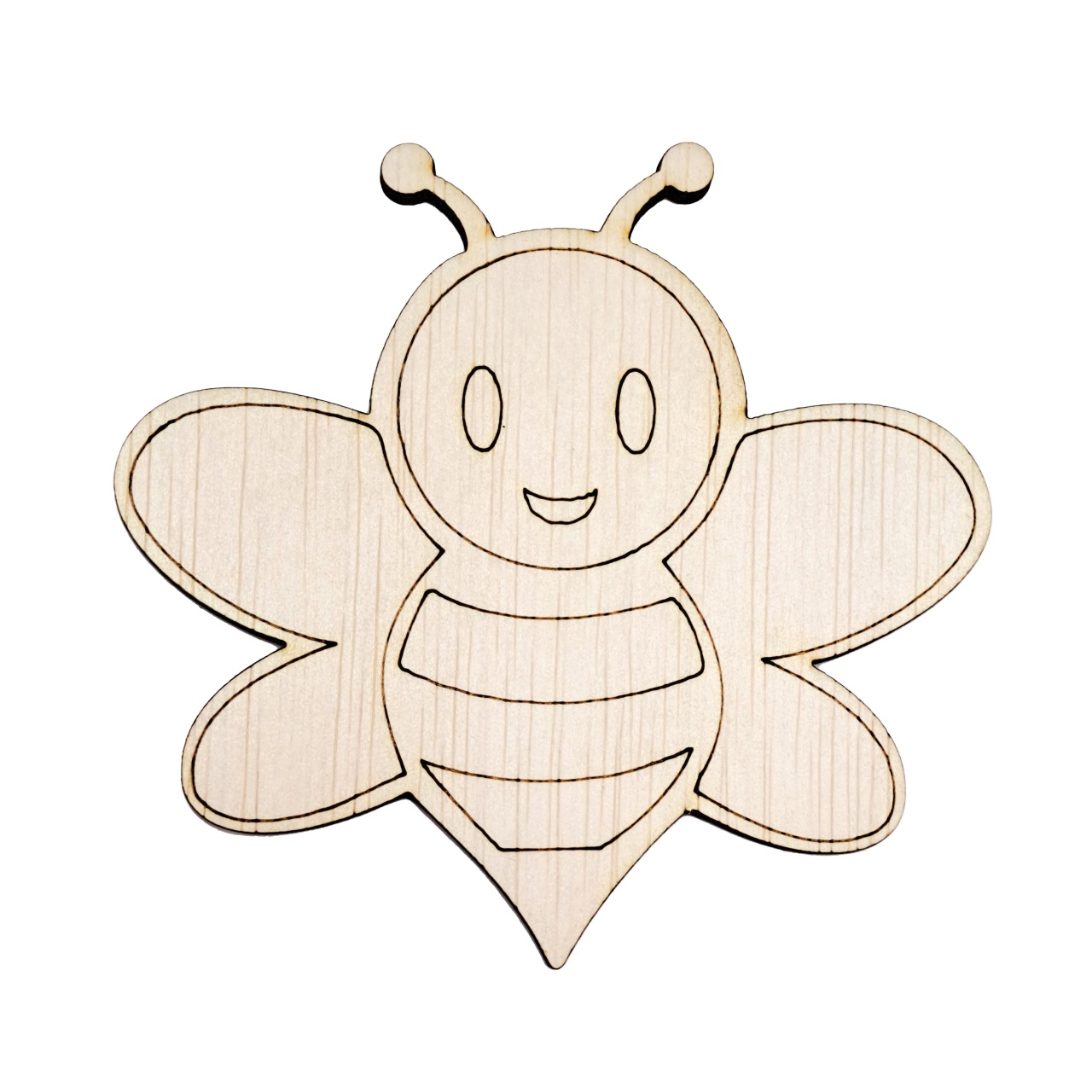 Câine Inu, 6,5×8 cm, placaj lemn