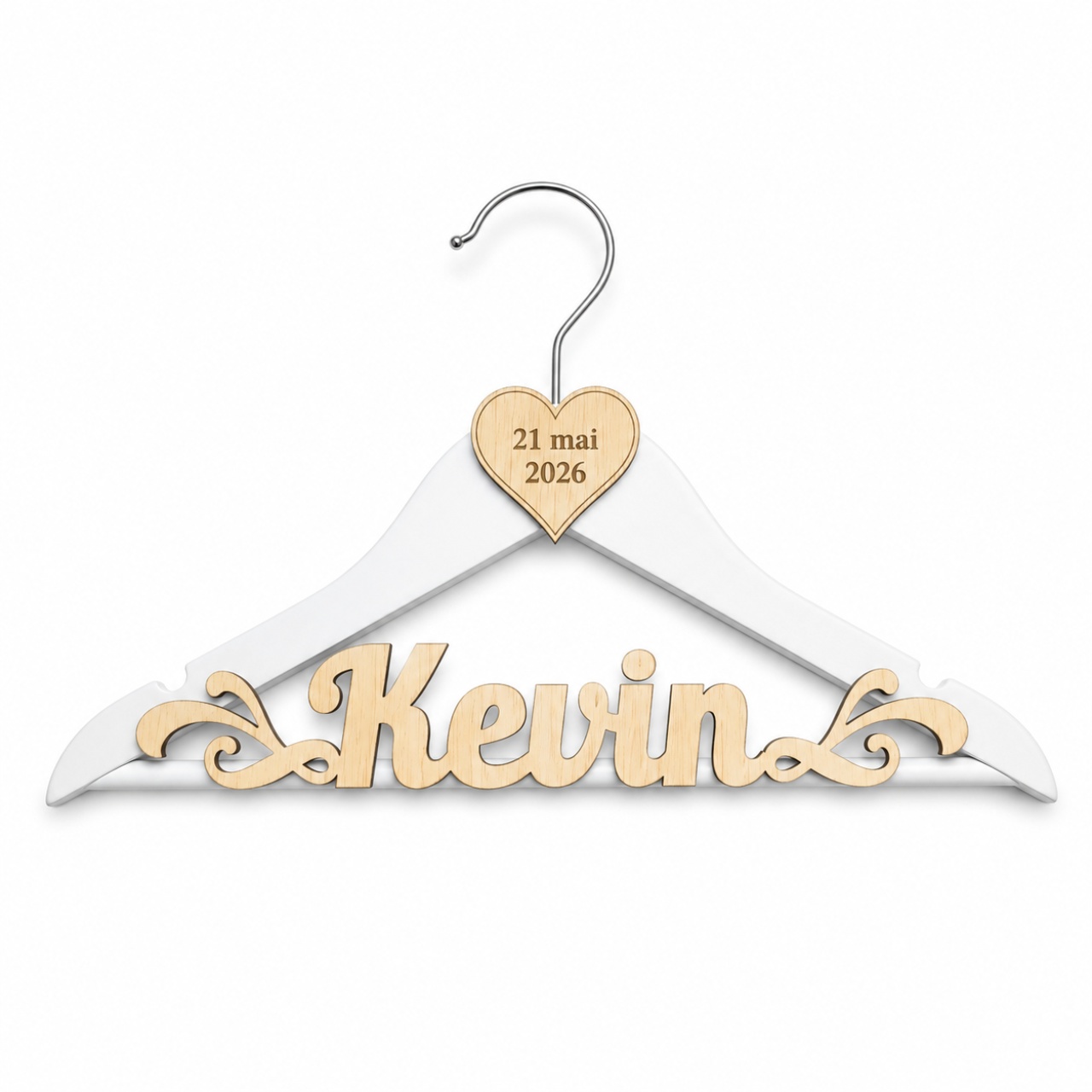 Umeraș personalizat pentru copii cu scris colorat, 31×19,5 cm
