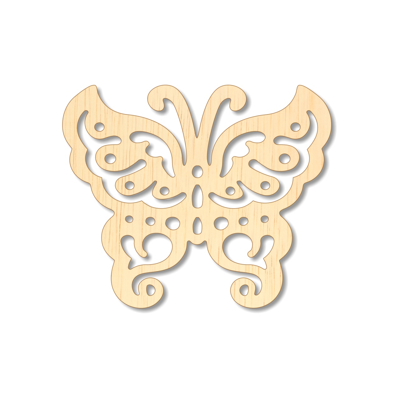 Fluture Argus, 10×8,6 cm, placaj lemn