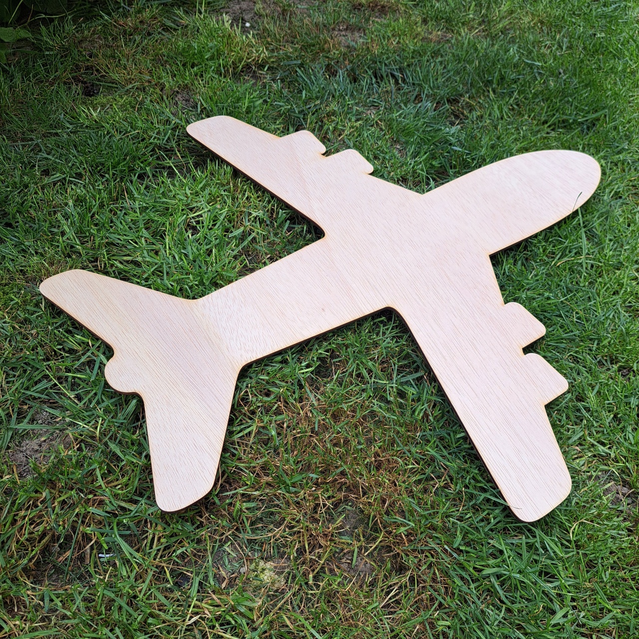 Avion, 54×60 cm, placaj lemn