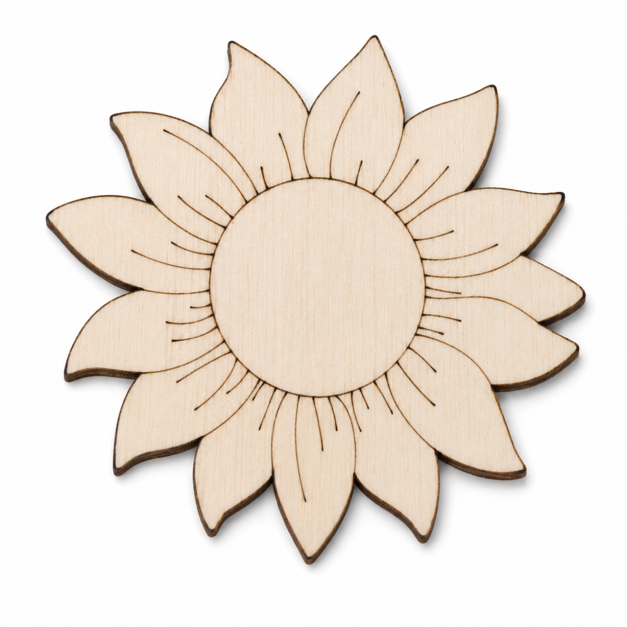 Floarea soarelui, Ø40 cm, placaj