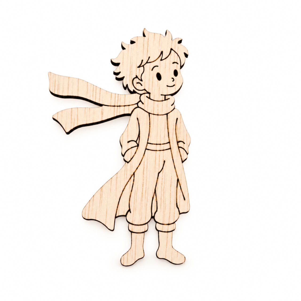 Micul Prinț, 7,2×12 cm, placaj lemn