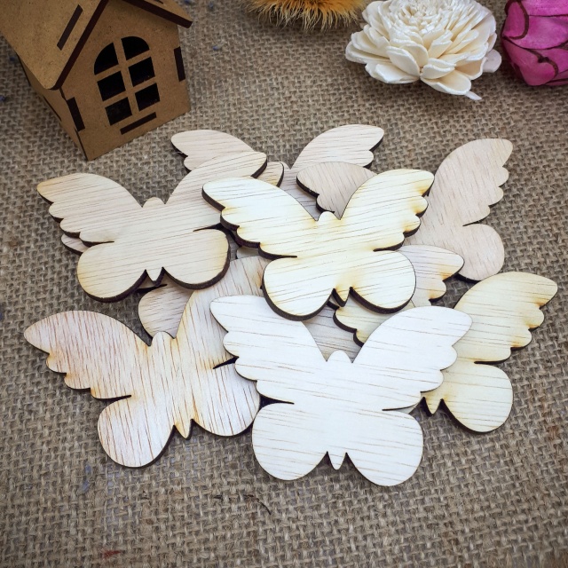 Fluture, 8 cm, 8×5,3 cm, placaj :: 8 cm