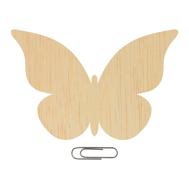 Fluture, 10×6,5 cm, placaj :: 10×6,5 cm