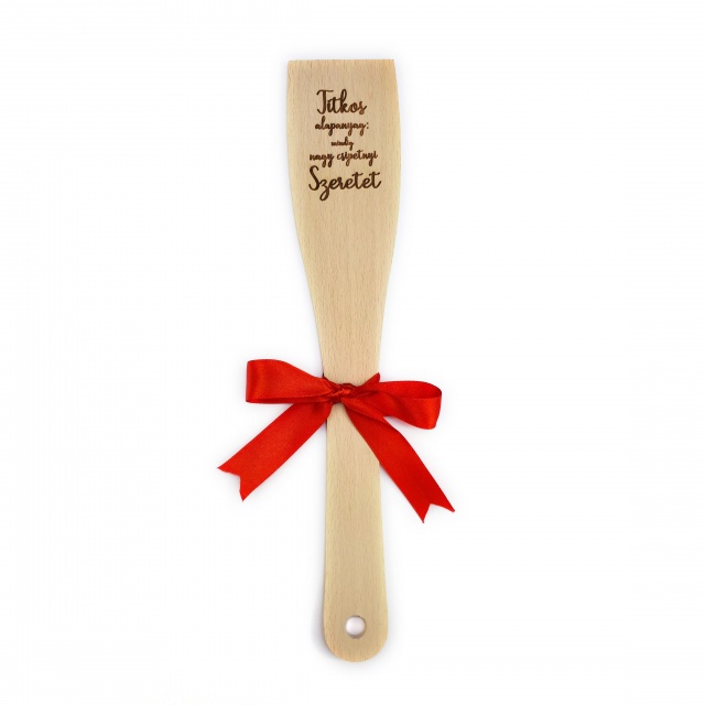 Spatulă bucătărie, lemn natur de fag, 5,5×30 cm