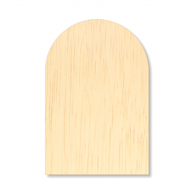 Bază rotunjită pentru icoane, 20×30 cm, placaj :: 20×30 cm