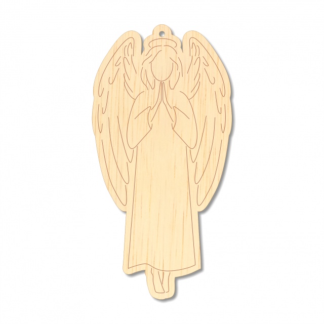 Înger Eden, 5 cm, placaj