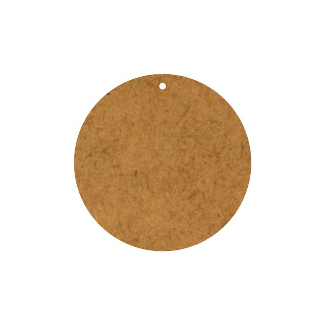 Bază rotundă cu/fără gaură, ∅4 cm, HDF :: Ø4 cm