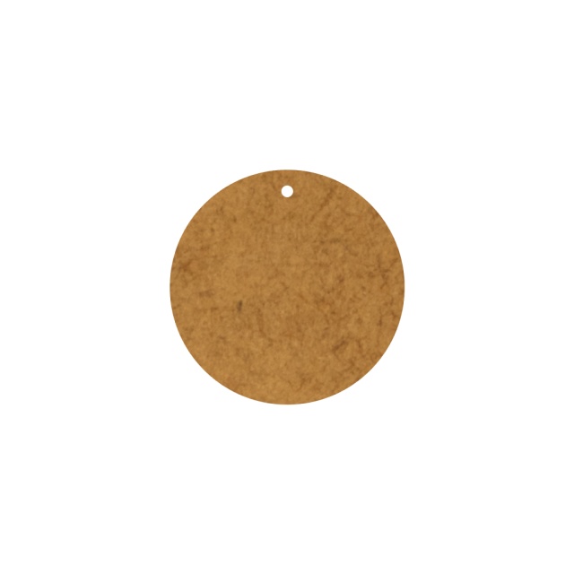 Bază rotundă cu sau fără gaură, HDF, 3 cm :: Ø3 cm