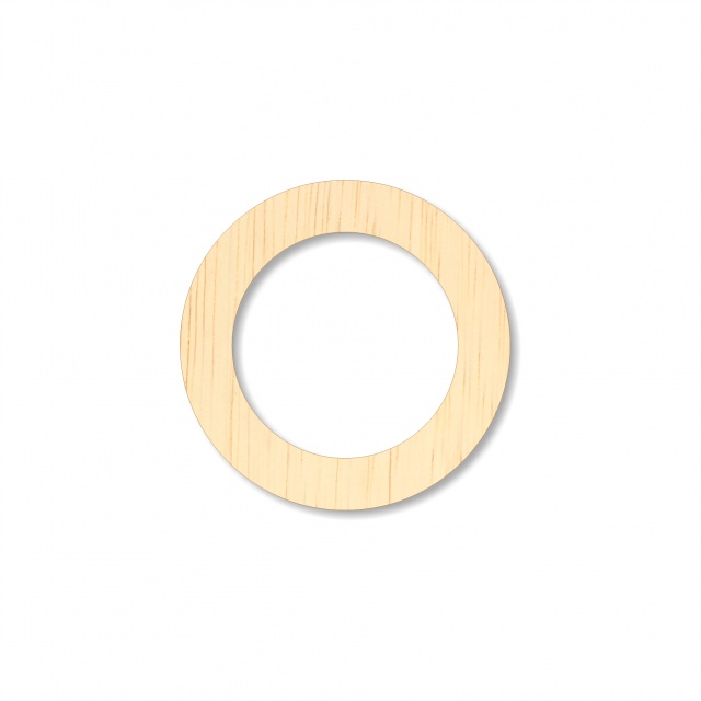 Inel - Ø19x3 cm, placaj lemn :: Ø19 cm
