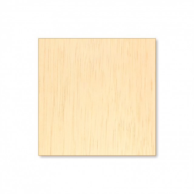 Pătrat, 7×7 cm, placaj :: 7 cm
