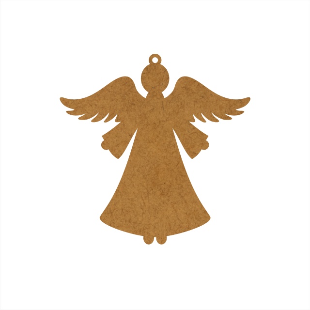 Înger Dina, 10x10 cm, HDF