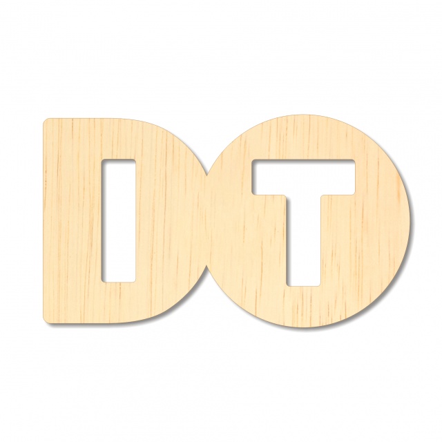 Decor DO IT, 8.7×5 cm, placaj lemn :: 5 cm
