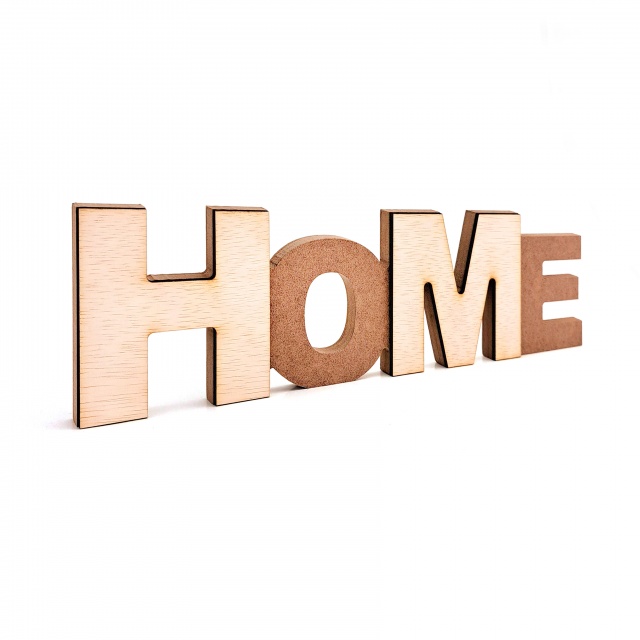 Decor Home, 37×10 cm, placaj lemn