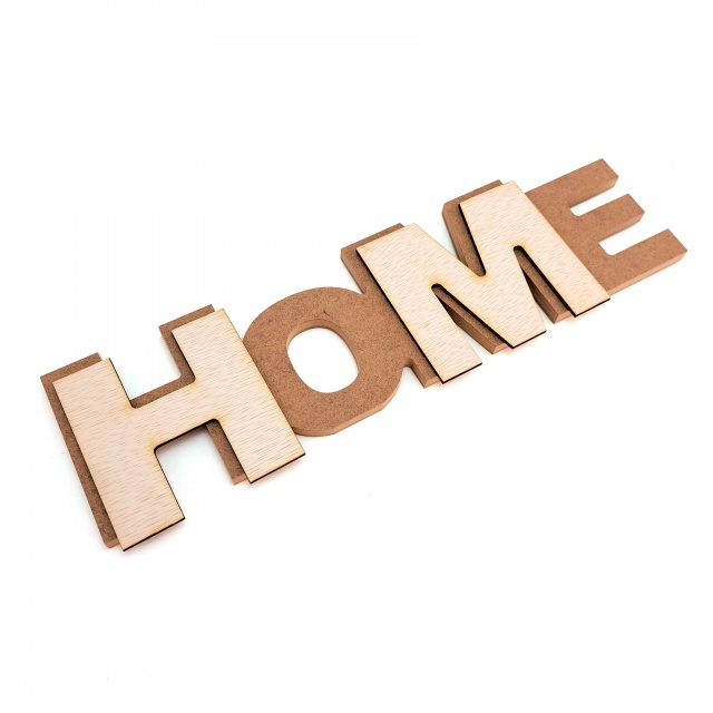 Decor Home, 37×10 cm, placaj lemn