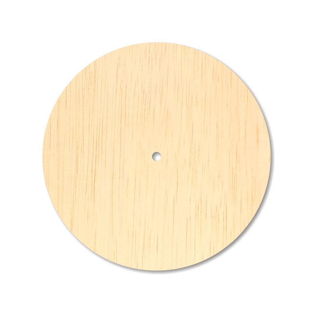 Cadran ceas rotund, Ø20 cm, placaj lemn :: Ø20 cm