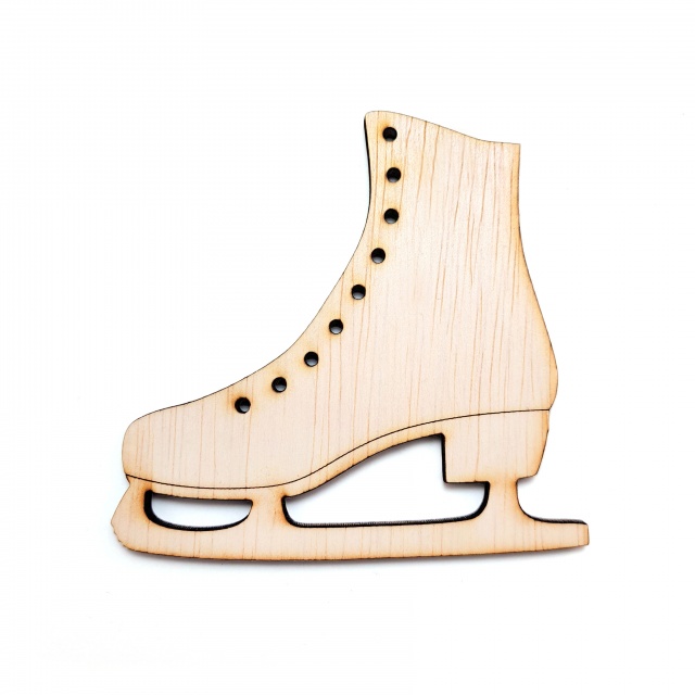 Patină de gheață, 15,5×15 cm, placaj :: 15 cm