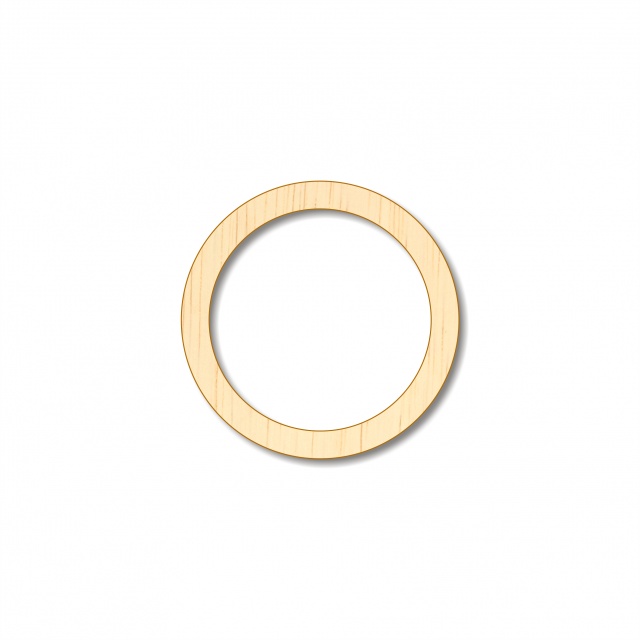 Inel Ø20×2 cm, placaj lemn :: 20 cm
