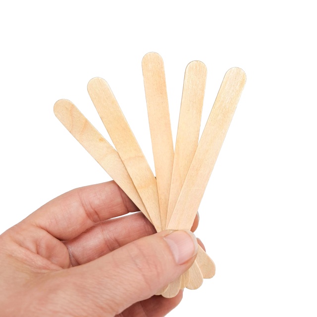 Spatule lemn, 10,5×1 cm, 50 buc
