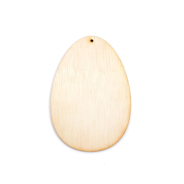 Ouă pentru pictat, 5×7 cm, placaj :: 7 cm