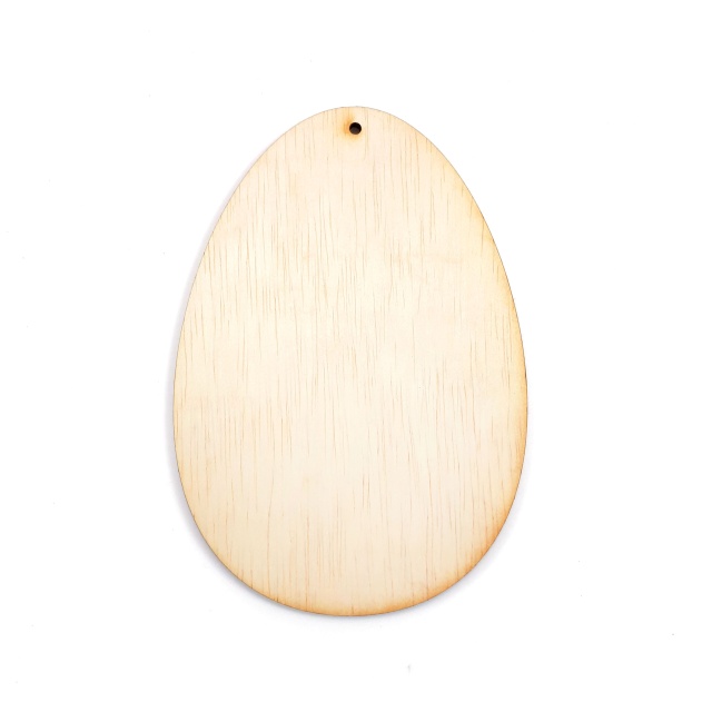 Ouă pentru pictat, 10,5×15 cm, placaj :: 15 cm